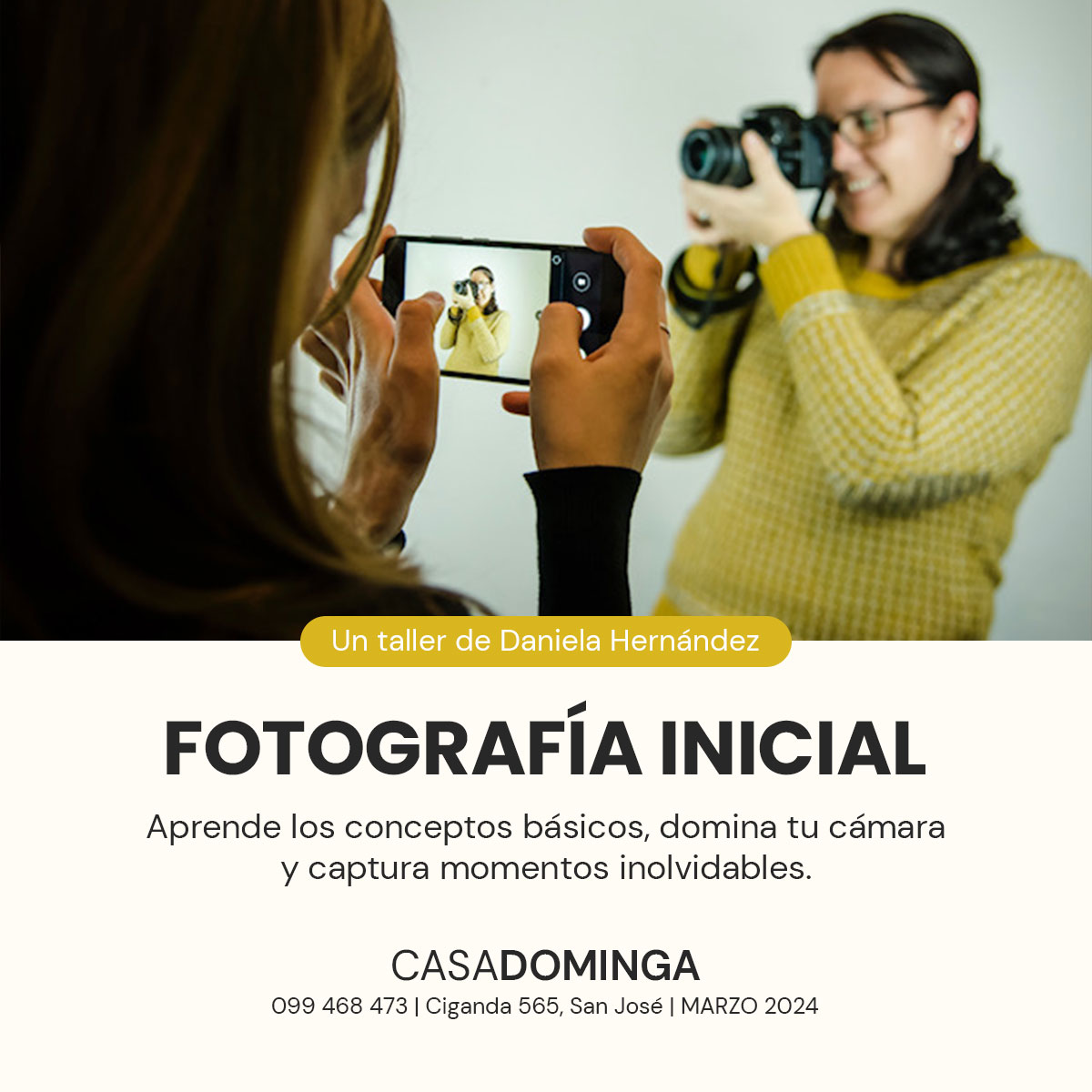 Taller de Fotografía Inicial